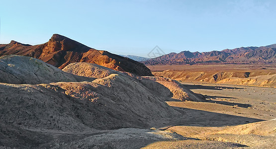 死谷山脉地貌的地形图沙丘沙漠环境风景旅行国家天空峡谷公园干旱图片