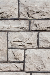 旧亮光 灰砖墙纹理 坚固的钢丝缝合 Shabby建筑面板 完美的石工回投图片
