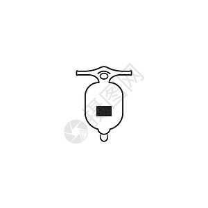 Scooter 标志自行车运输引擎导游产品品牌载体网络服务盒子图片
