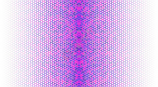 无缝几何矢量 白色背景上的蓝色和粉红色三角形粉色墙纸打印纺织品褪色插图坡度多边形网格海报图片