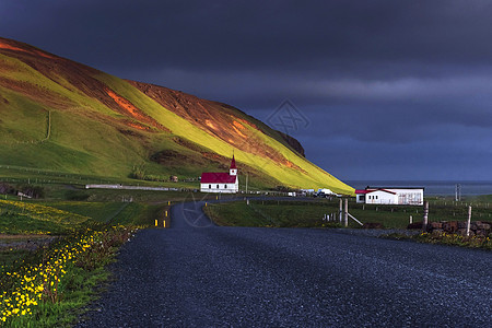 冰岛山下教会会图片
