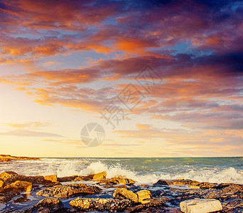 自然保护区的奇妙景象 蒙特科法诺天空日落火山海滩天气海岸线岩石海浪热带海景图片