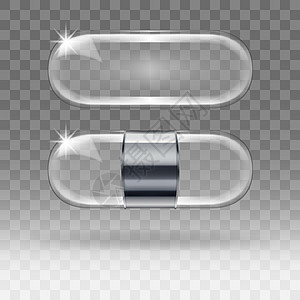 两种现实的空透明玻璃立板显示器图片