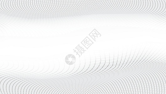 白色和灰色抽象透视背景 16x商业想像力阴影小册子运动光环科学技术地平线推介会图片