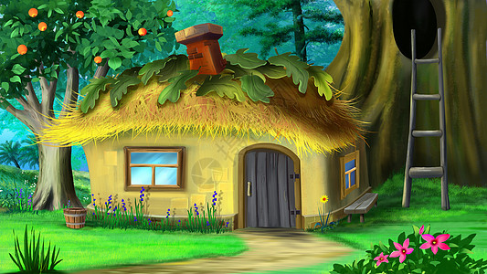 童话故事森林小屋1图片