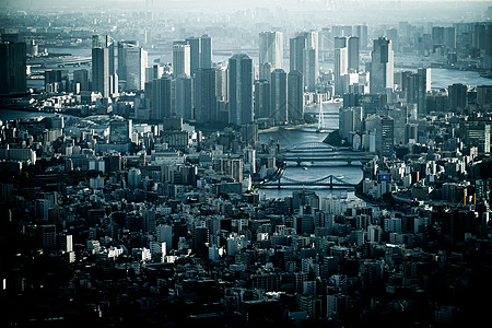 东京Chuo Ward市 Chuoku市风景城市摩天大楼公寓密集区大都市区直升机人口高楼高层首都图片