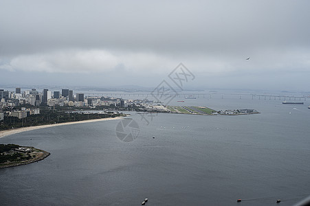 里约热内卢的视角海洋海滩假期拉丁全景面包吸引力景观旅行建筑图片