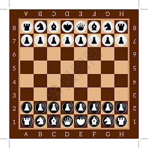 棋子 桌牌游戏 黑白数字 棕色棋盘图片