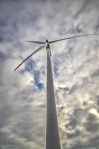 风力涡轮机 发电的风车 绿色能源场地活力全球力量天空燃料涡轮生态发电机农场图片