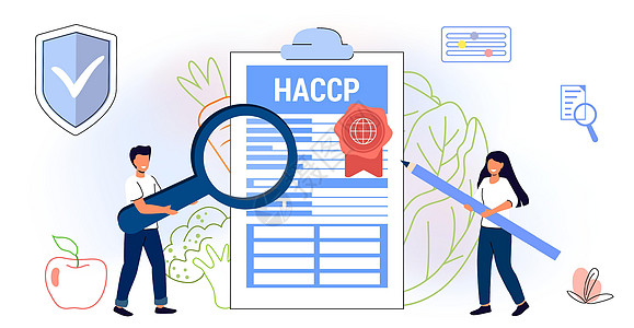 HACCP 危险分析和关键控制点标准缩写简称质量食物生物预防控制证书准则实验室奶制品认证图片