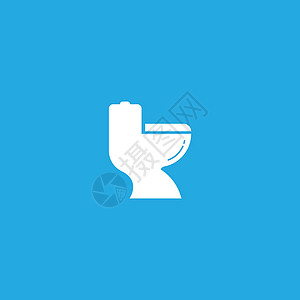 厕所图标陶瓷按钮座位洗手间平底锅网络女性卫生间插图男人图片