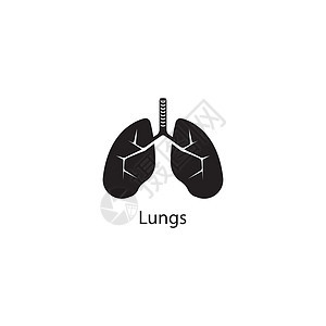 肺图标感染标识解剖学肺炎癌症呼吸生物学身体支气管胸部图片