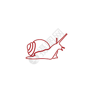 蜗牛图标模版标识野生动物房子鼻涕虫绘画螺旋插图动物田螺图片