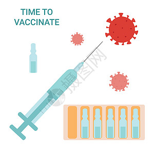 疫苗瓶 带有药物矢量绘图的小瓶和注射器 手绘药安瓿注射用 对抗病毒 疫苗接种 免疫接种 治疗预防治愈安全诊所药品实验室药店瓶子流图片