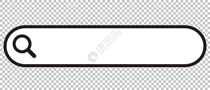 输入字段中的一些搜索框图标 简单矢量背景图片