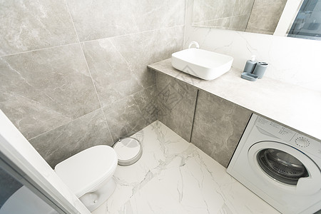 洗手间白色机器人真空吸尘器灰尘瓷砖家政地毯家庭卫生公寓木头技术制品图片