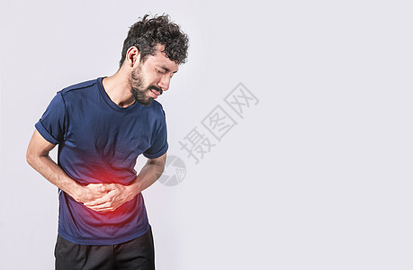 有胃痛的人 胃病的概念 有消化问题的人 有胃痛的人 孤立腹部药品痛苦肚子胃炎成人腹痛医疗疼痛疾病图片