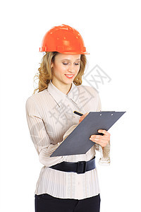 戴头盔的女工程师技术工程商业绘画大学商务衬衫成功建筑教育图片