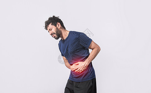 有胃痛的人 胃病的概念 有消化问题的人 有胃痛的人 孤立肠胃成人肚子疾病伤害药品腹部腹泻医疗腹痛图片