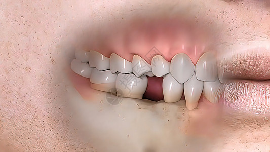 牙齿结构的破坏 现实的医疗动动动卡通片乳房牙医手术形状卫生口腔科学技术假肢图片