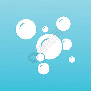 气泡图标水族馆反射肥皂液体浴室泡沫墙纸艺术插图圆圈图片