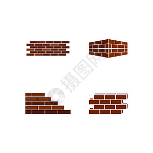 砖块堆图标房子材料栅栏建筑学建筑工作建造石工长方形墙纸图片