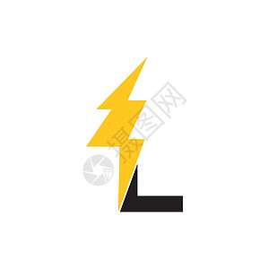 字母 A Power 能源图标矢量插图危险技术功率收费速度商业螺栓徽标品牌图片
