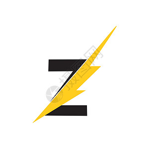 字母 ZPower 能量图标矢量图片