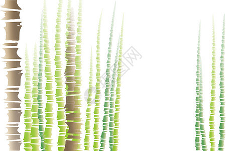 日本的竹竹水彩背景 标语最小化图片