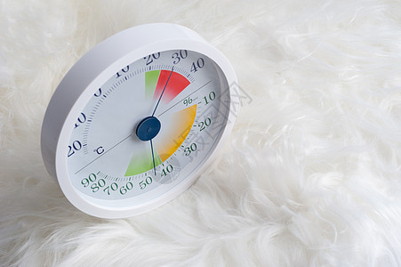 模拟温度计和湿度计控制温度天气气象乐器传感器数字气候技术工具图片