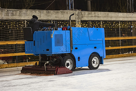 冰平滑机车辆运动重铺曲棍球机械竞技场娱乐整修工作服务图片