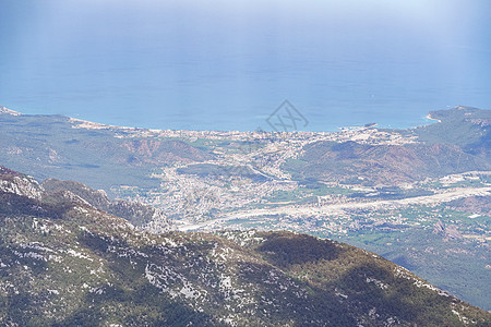土耳其安塔利亚塔塔塔利山空中景象爬坡火鸡天线图片