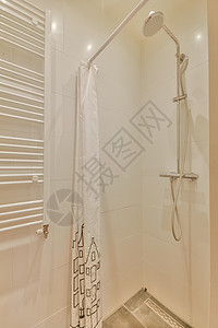 现代浴室的淋浴箱风格洗手间建筑学管道卫生间家庭龙头装饰装饰品公寓图片