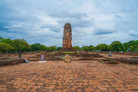 Roca Ya泰阿尤塔亚废墟旅行石像遗迹寺庙宗教宝塔世界遗产佛像历史机构图片