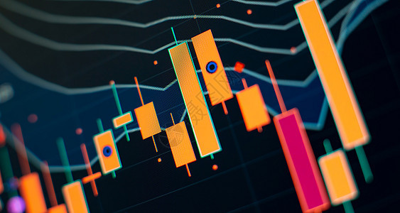 分析财务统计数据和分析市场数据 从图表和图形分析数据进步会计收益预报公司价格商业经济金融兴趣图片