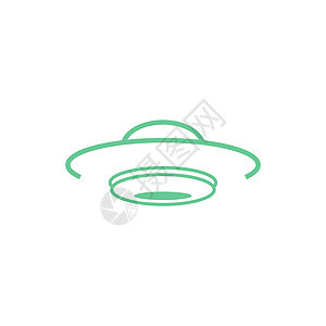 Ufo 徽标图标设计插图模板矢量科学技术贴纸网络商业外星人宇宙徽章飞船火箭图片