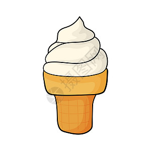 Doodle 冰淇淋 为菜单咖啡馆 面包店 Gerateria 餐馆 标签和包装设计草图元素晶圆胡扯传单食物酸奶圣代锥体涂鸦海报图片