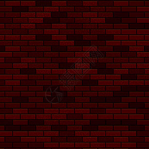 矢量实事求是的砖墙纹理 砖块方形暗色成分图片