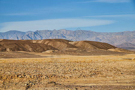 死亡谷公园平原和山丘层图片