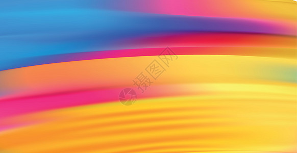 全景背景彩虹抽象网络模板  矢量蓝色紫色魔法横幅射线条纹插图奢华橙子墙纸图片