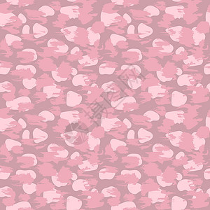 豹状模仿无缝粉色模式 矢量插图粉红色墙纸荒野打印豹猫艺术品动物园纺织品黑色猎豹图片