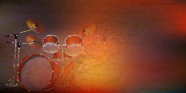 带有棕色包装鼓包的抽象背景图片素材