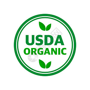 USDA 有机防护标志 符号无 gmo 矢量图标验证徽章抗生素农场农药食物环境贴纸安全市场图片