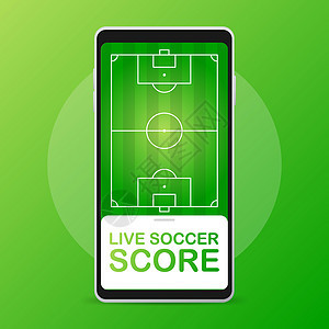 移动足球 移动体育比赛 在线足球游戏和实时手机应用程序 (掌声)图片