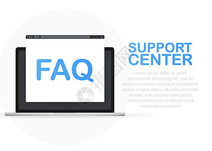 Faq 用耳机向客户提供支持图片