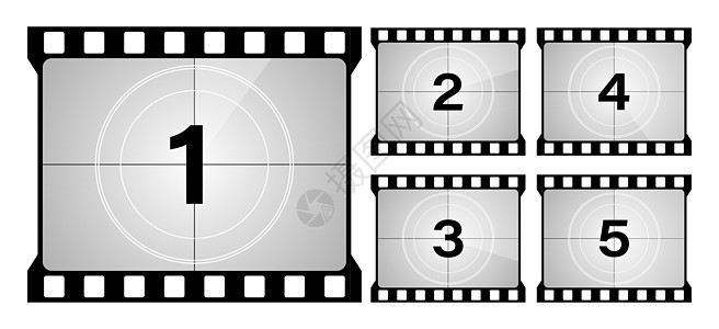 经典电影倒计时框架 在第一背景图片