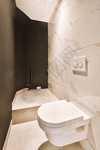 狭窄厕所内墙挂的厕所浴室刷子公寓闪光辉光控制住宅按钮家庭管道图片