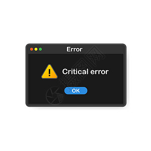 系统错误矢量图标失败 pc 接口 错误信息 计算机窗口提醒弹出信号互联网屏幕按钮下载操作碰撞软件网站数据图片