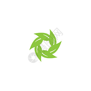 叶叶徽标植物环境插图商业生物绿色生长生态标识树叶背景图片