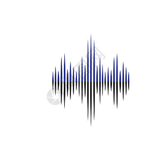 声音波标识均衡器音乐振动海浪嗓音技术录音机频率记录工作室图片